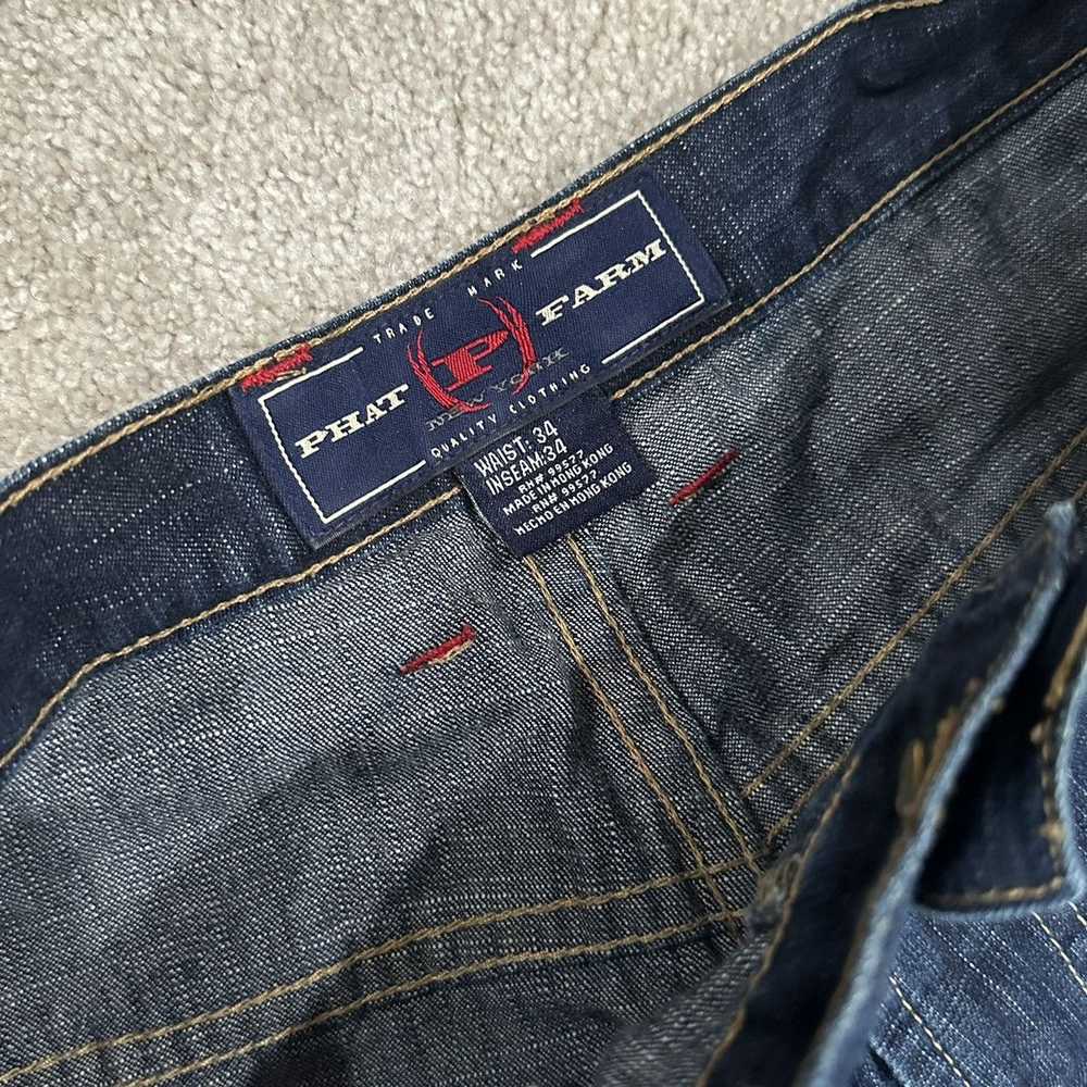 Phat Farm × Vintage Vintage Phat Farm Jeans Hard … - image 8