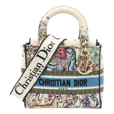 Dior Lady Dior cloth handbag - image 1