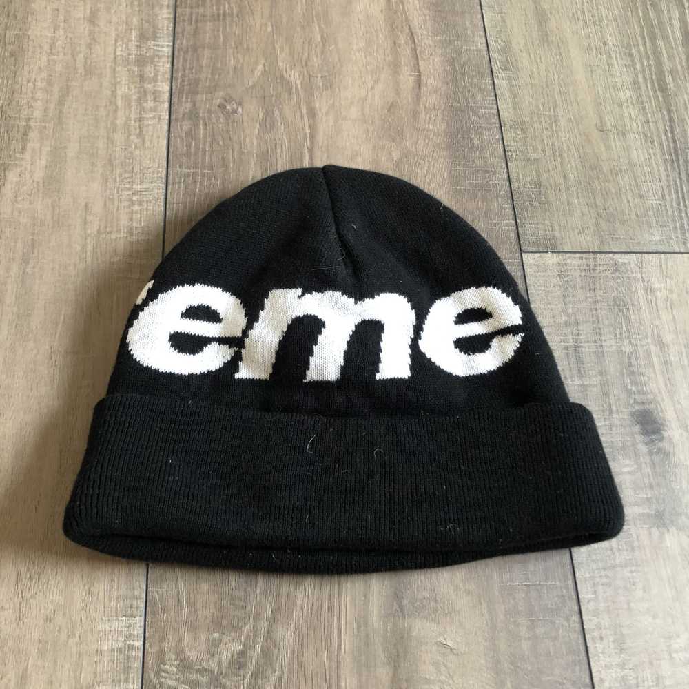 Supreme Supreme Big Logo Beanie - image 2