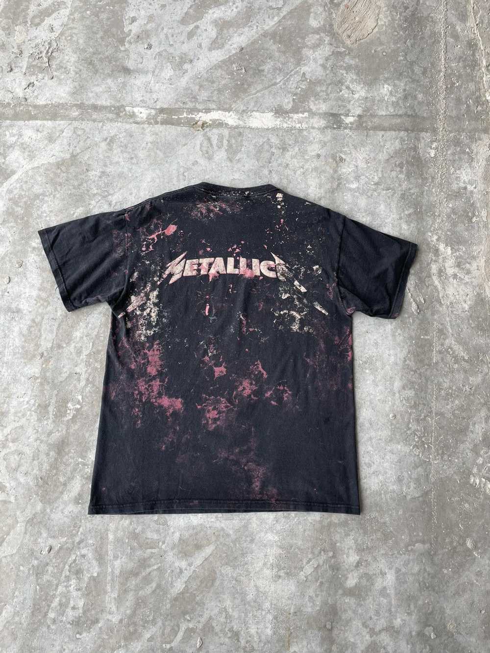 Metallica × Rock Band × Vintage Vintage Heavy Cot… - image 10