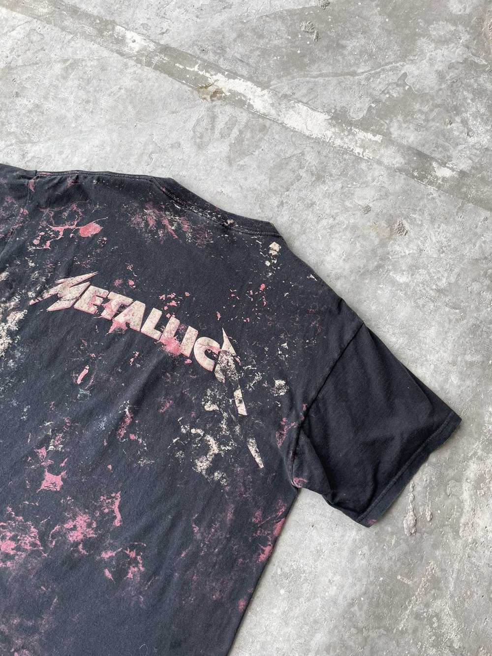 Metallica × Rock Band × Vintage Vintage Heavy Cot… - image 11