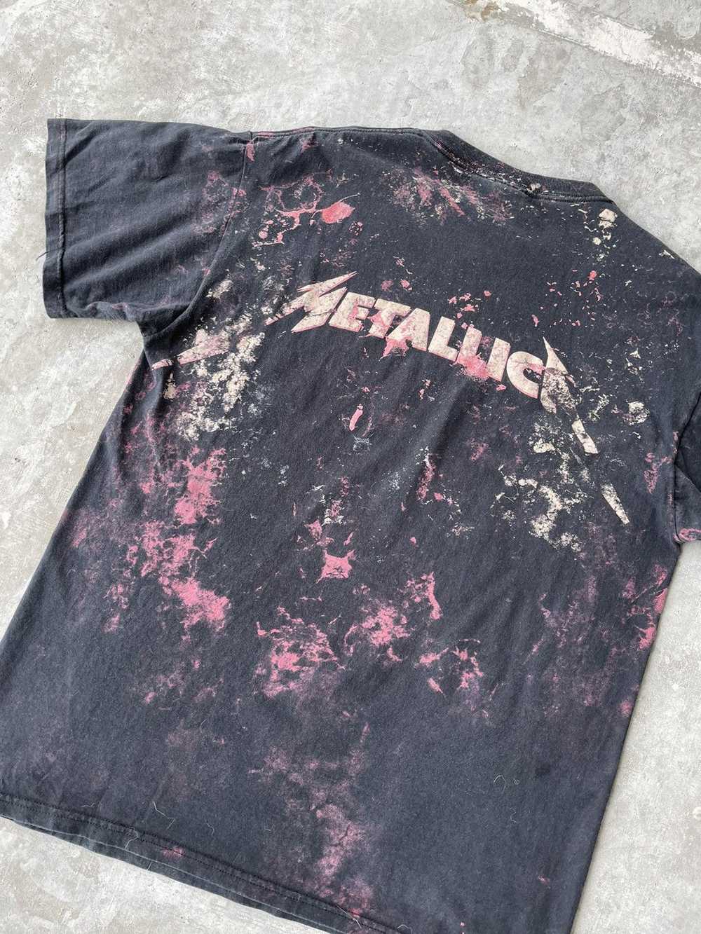 Metallica × Rock Band × Vintage Vintage Heavy Cot… - image 12