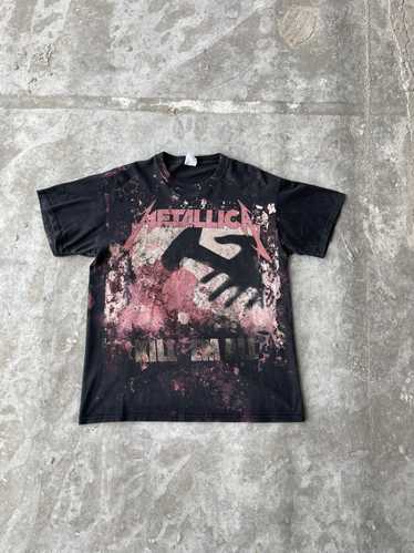 Metallica × Rock Band × Vintage Vintage Heavy Cot… - image 1