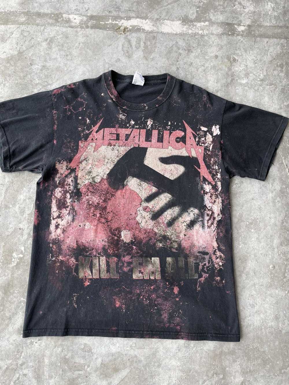 Metallica × Rock Band × Vintage Vintage Heavy Cot… - image 6