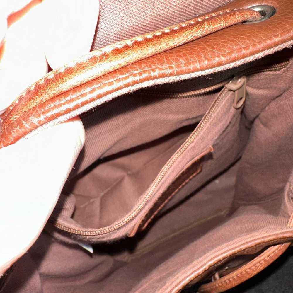 Relic vintage brown leather Backpack - image 5