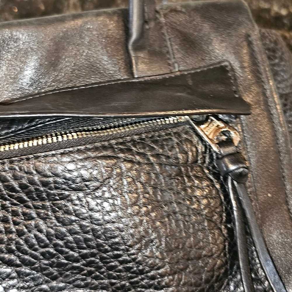 vintage Coach leather purse black crossbody - image 4