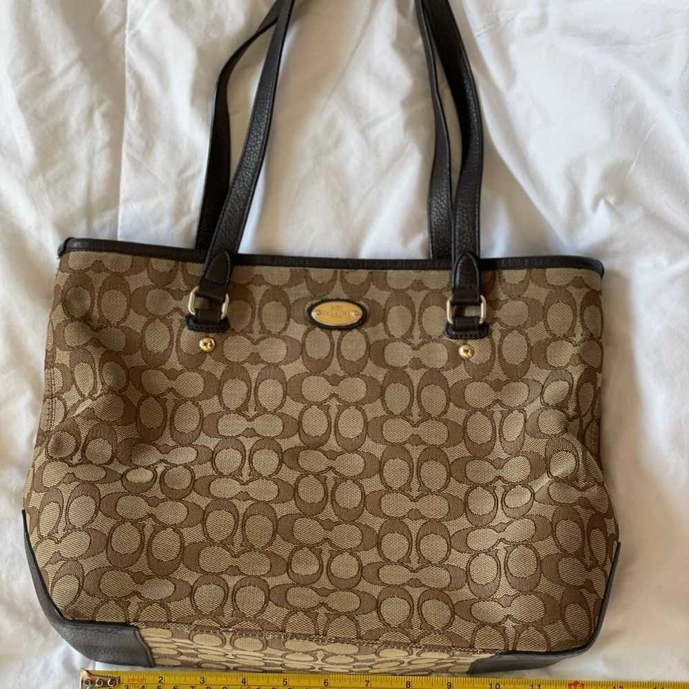 Coach hand bag - image 1