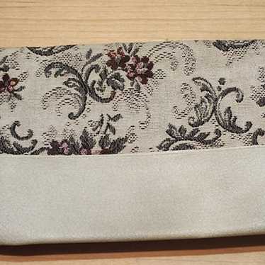 Beautiful Vintage Handmade Brocade Clutch Purse - image 1