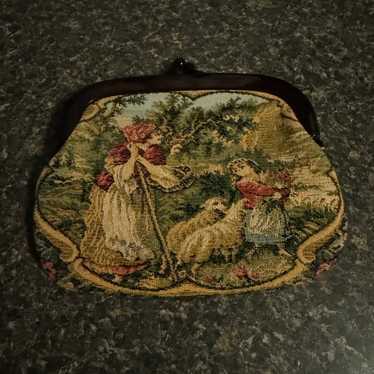 Vintage tapestry purse - image 1