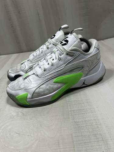 27.5cm US9.5 Nike Jordan Luka 1 PF White/Metallic Silver/ Neo Turquoise ルカ　ドンチッチ　ジョーダン　白　ターコイズ ルカ 1 27.5cm ピンクNIKE LUKA 1 PF AIR JORDAN