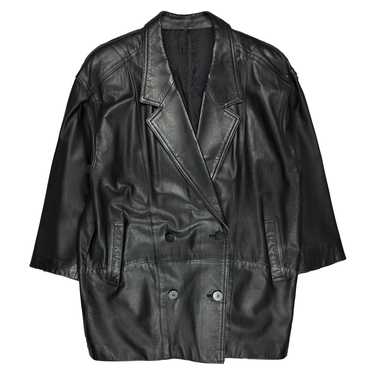 Vintage Calf Leather Coat - image 1