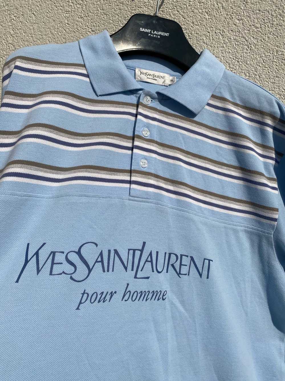 Vintage × Yves Saint Laurent YSL Polo Spell Out - image 10