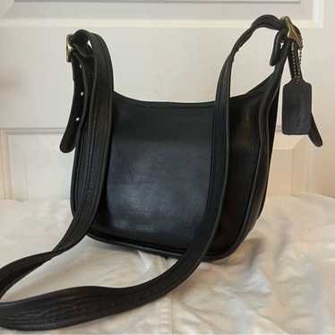 COACH Black leather Vintage Legacy Janice Bleecke… - image 1