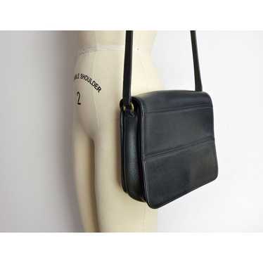 1990s Coach Tribeca Flap Shoulder Bag in Black 90… - image 1