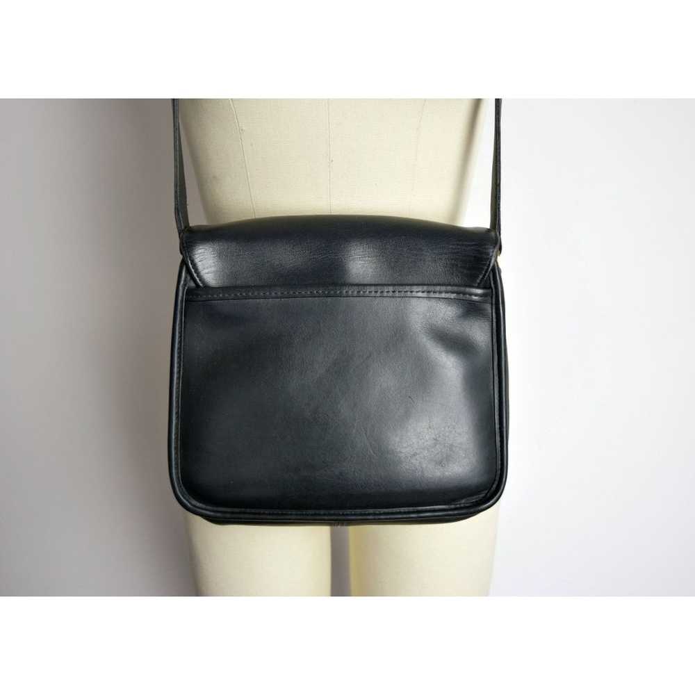 1990s Coach Tribeca Flap Shoulder Bag in Black 90… - image 6