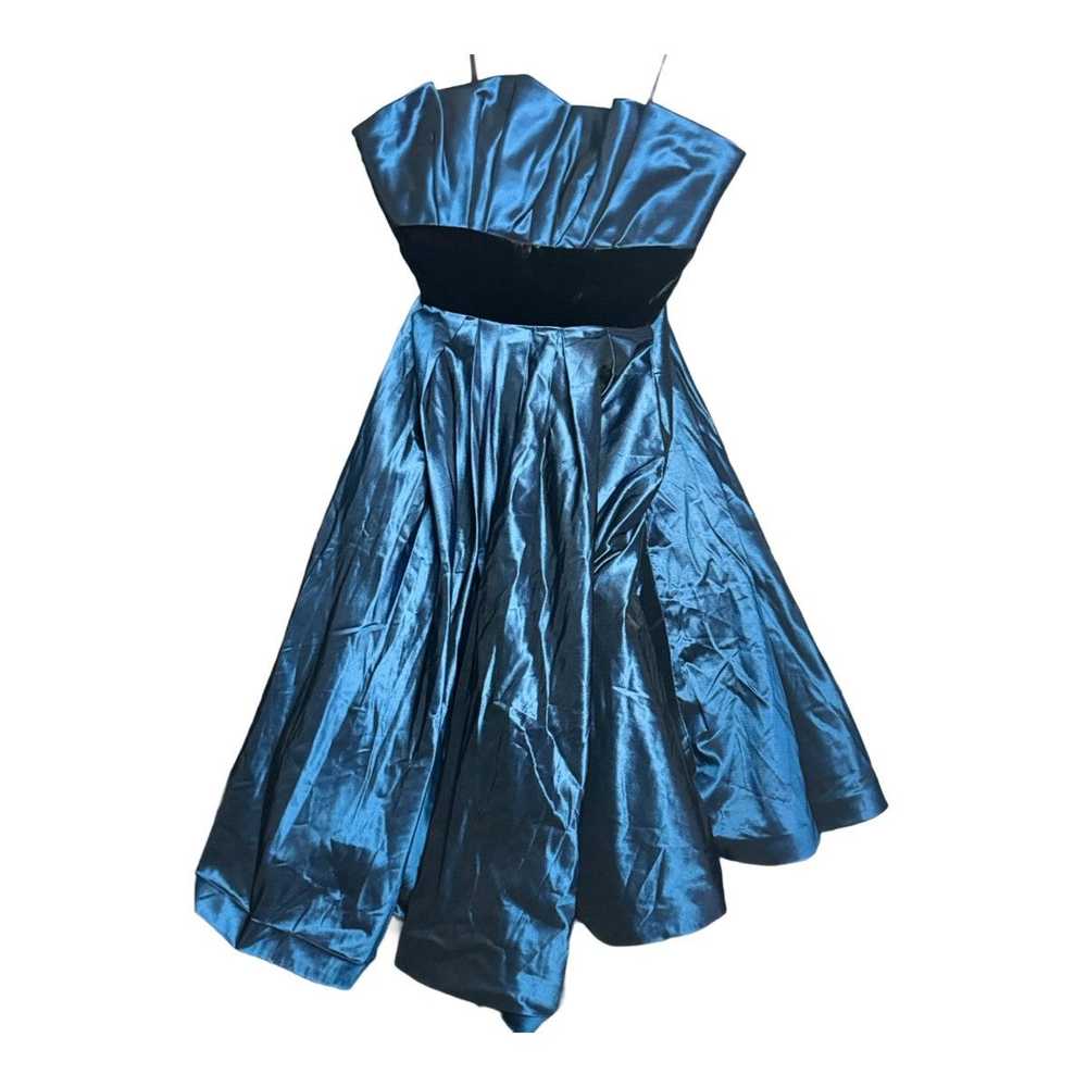 Vivienne Tam Vivienne Tam 100% silk vintage Blue … - image 2