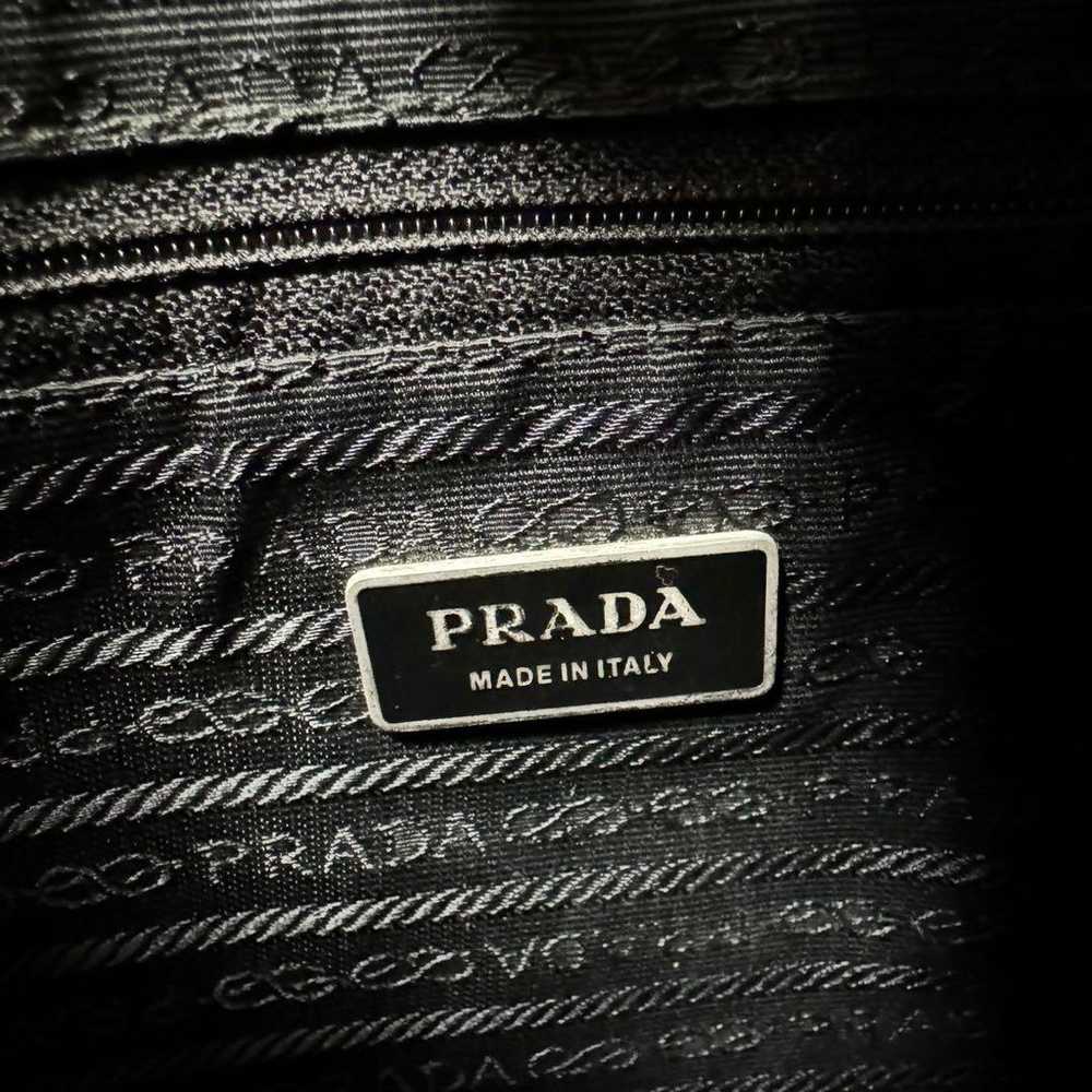 Excellent condition ✨ PRADA triangle logo Tessuto… - image 12