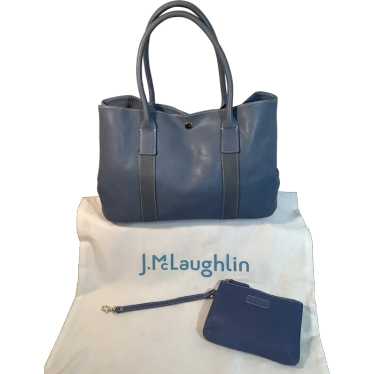 Vintage ‘J. McLaughlin Leather - Suede Market Bag’