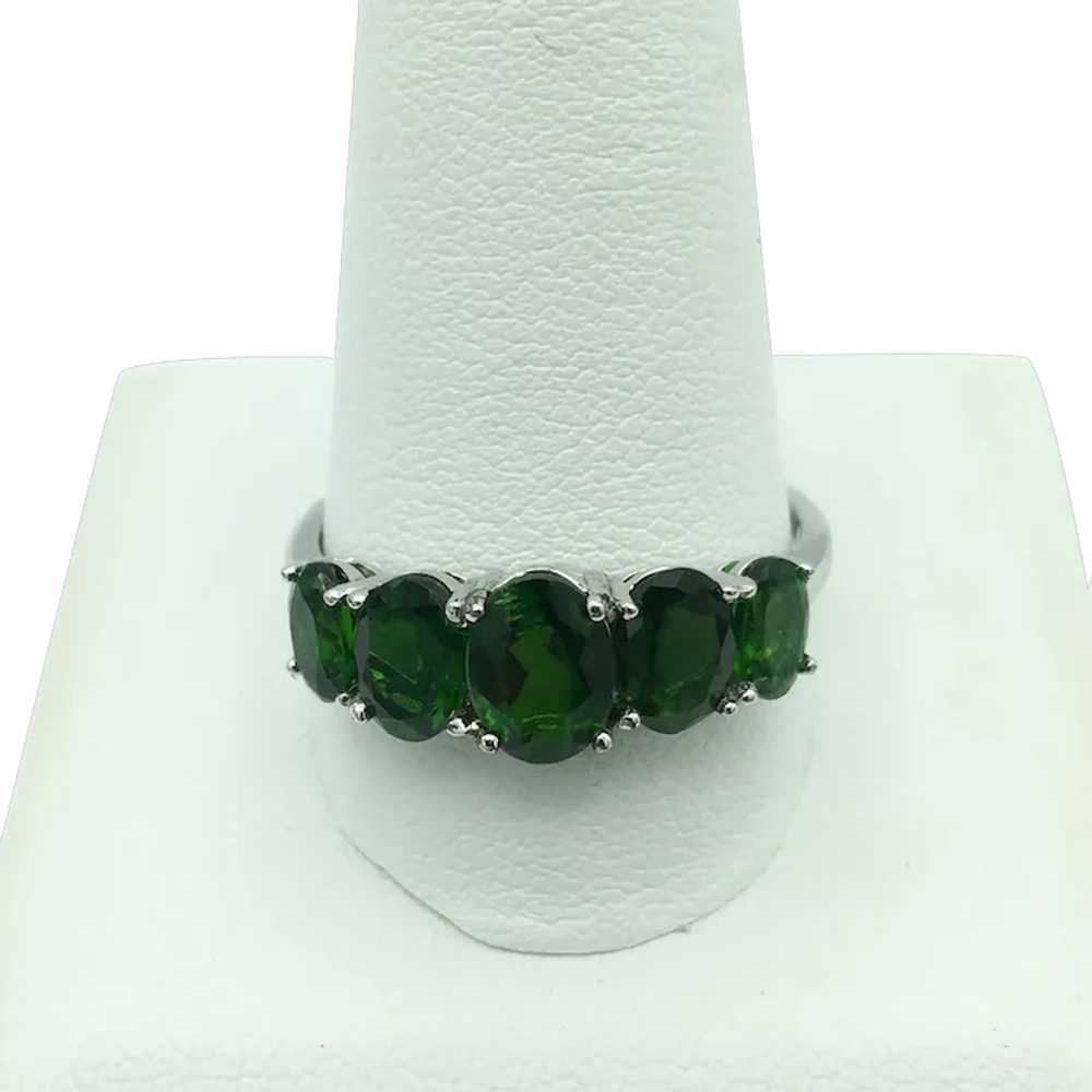 Sterling Silver Tourmaline Ring - image 1