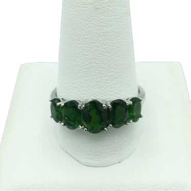 Sterling Silver Tourmaline Ring - image 1