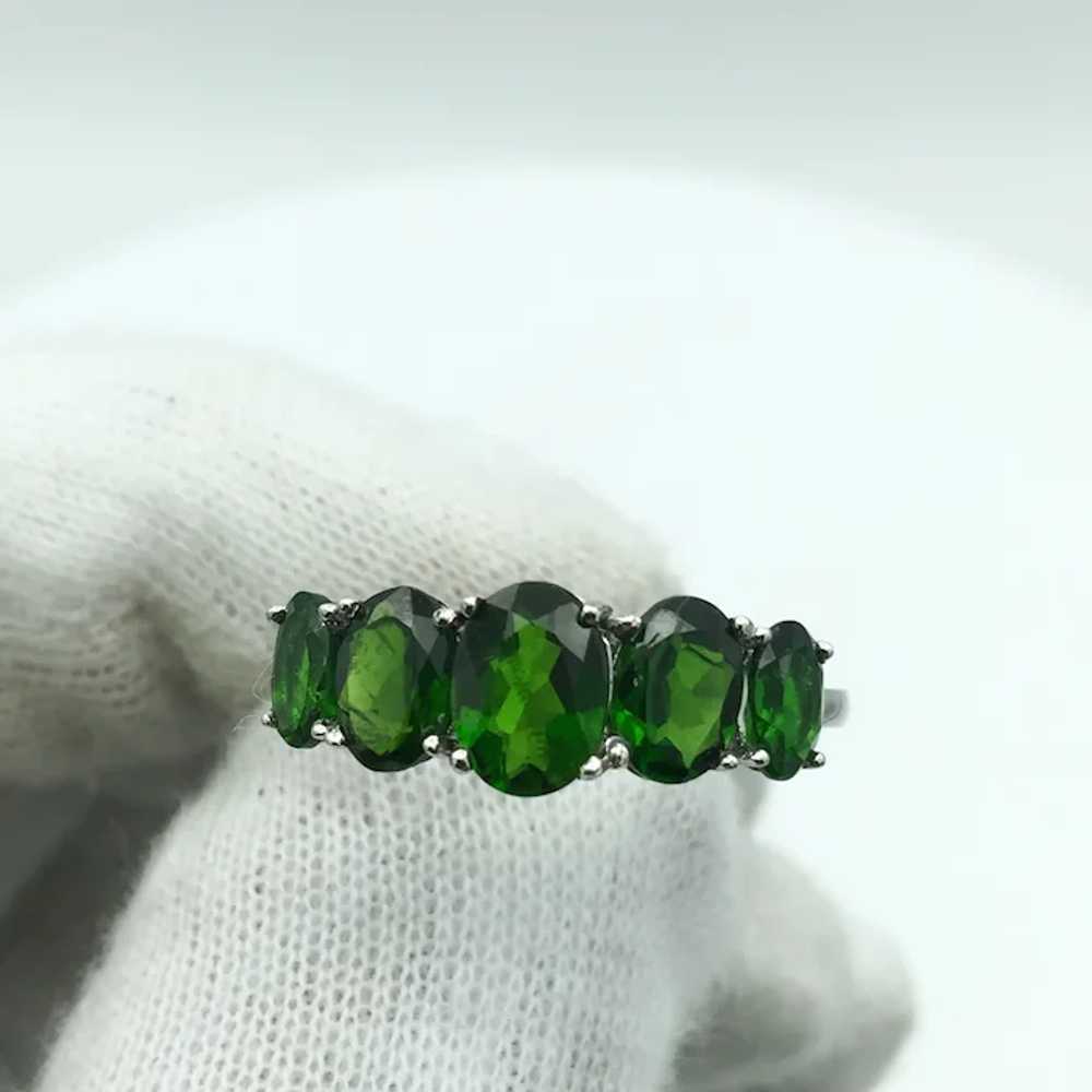 Sterling Silver Tourmaline Ring - image 5