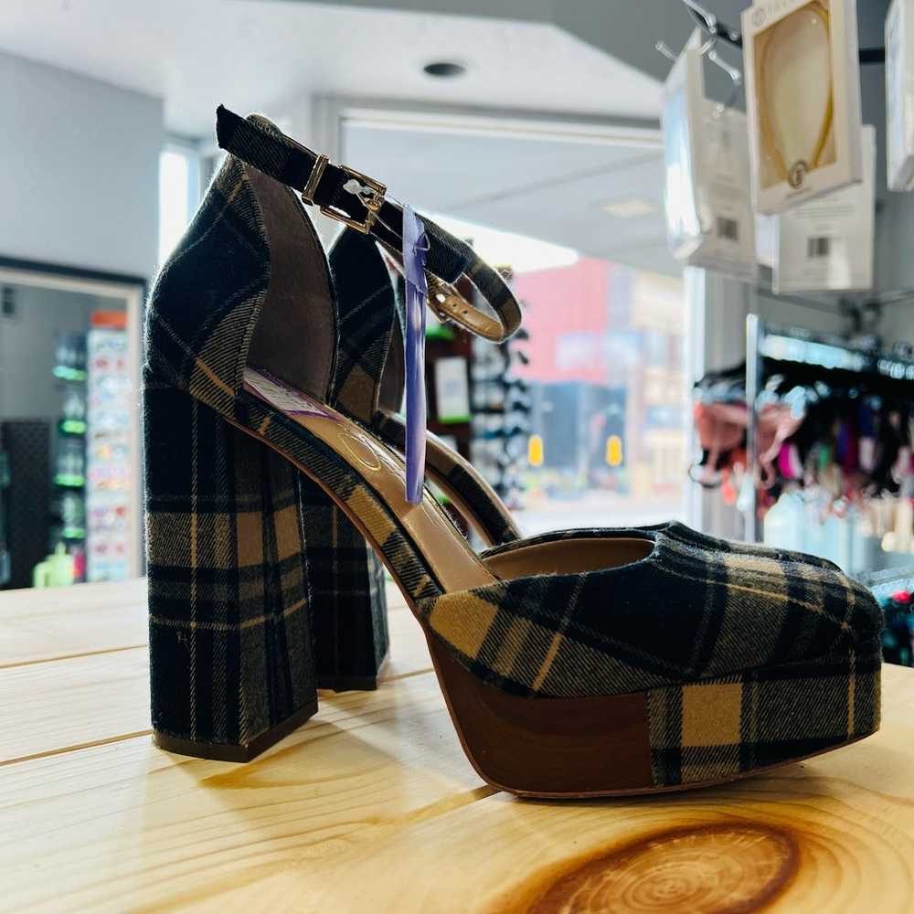 Jessica Simpson | plaid heels 6.5 $40 - image 6