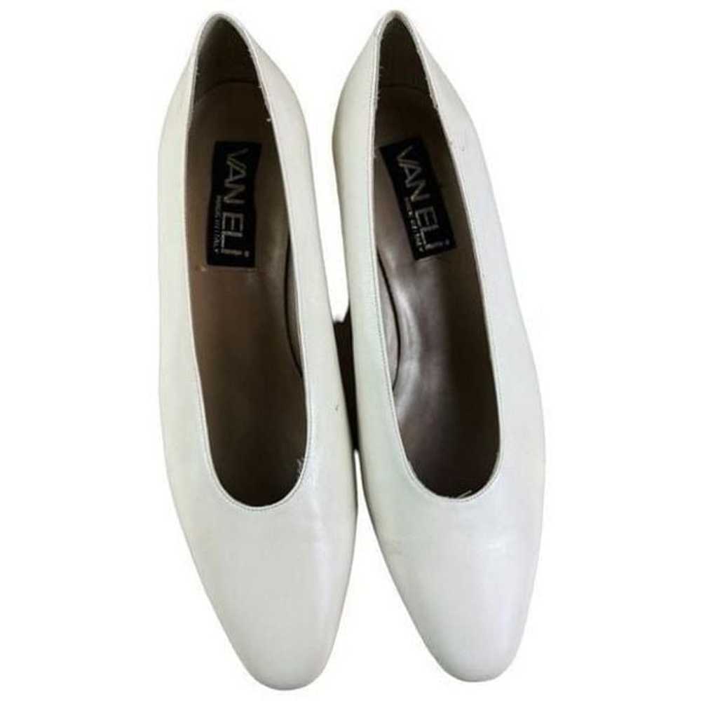 Van Eli Vintage Cream Sliver Cut Pumps - image 8