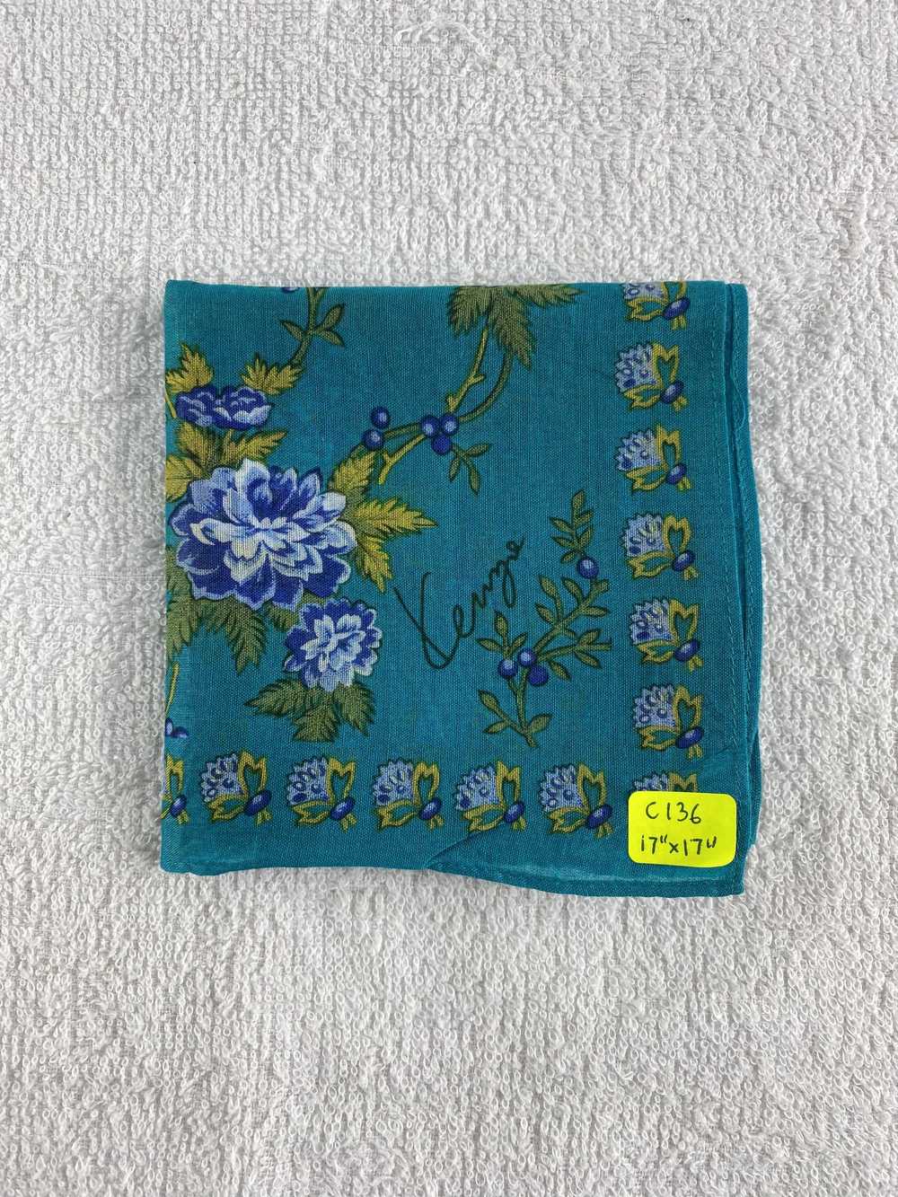 Kenzo × Vintage Kenzo Floral Handkerchief / Banda… - image 6