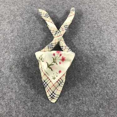 Burberry × Vintage Burberry Floral Neckerchief Ba… - image 1