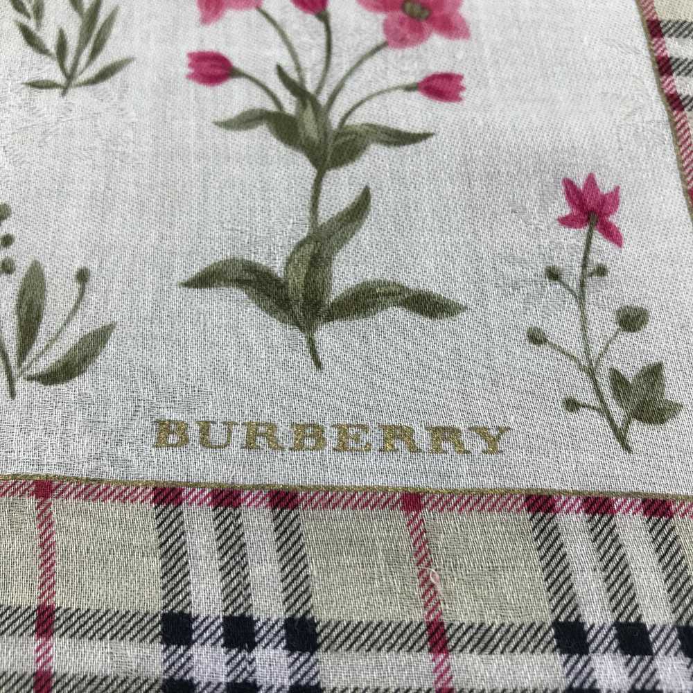 Burberry × Vintage Burberry Floral Neckerchief Ba… - image 4