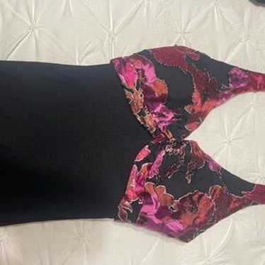 Cache Halter Top Black And Multi Color Size Cds - image 1