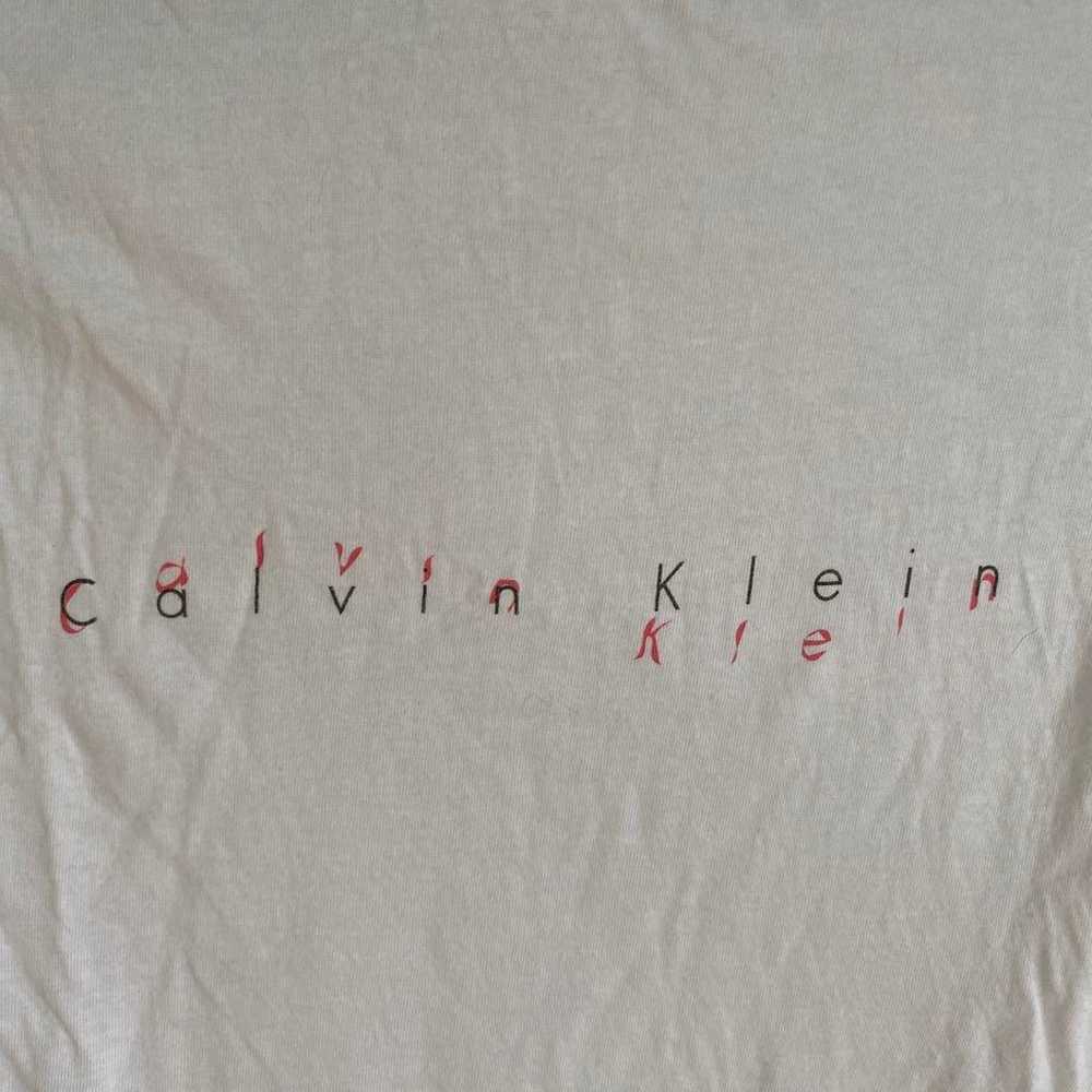 calvin klein 90s T-shirt, made in the USA, vintag… - image 2