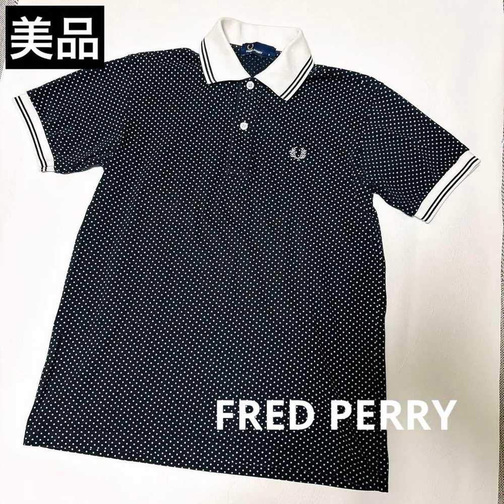 Mint condition FRED PERRY Ringer Polo Shirt with … - image 1