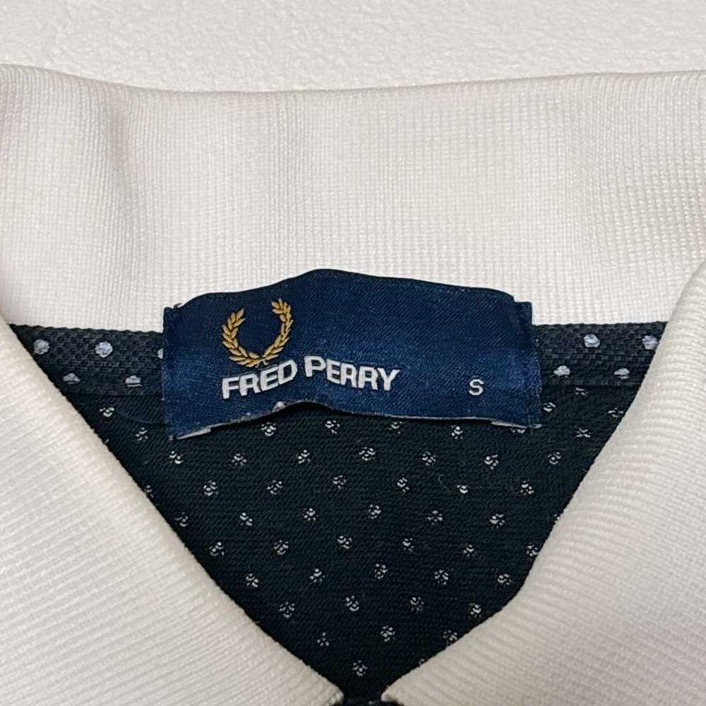 Mint condition FRED PERRY Ringer Polo Shirt with … - image 3