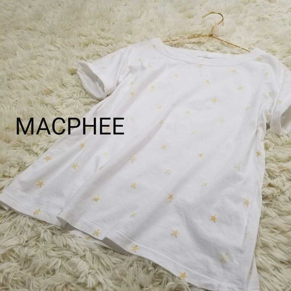 McAfee MACPHEE Star Print T-shirt Short Sleeve S … - image 1