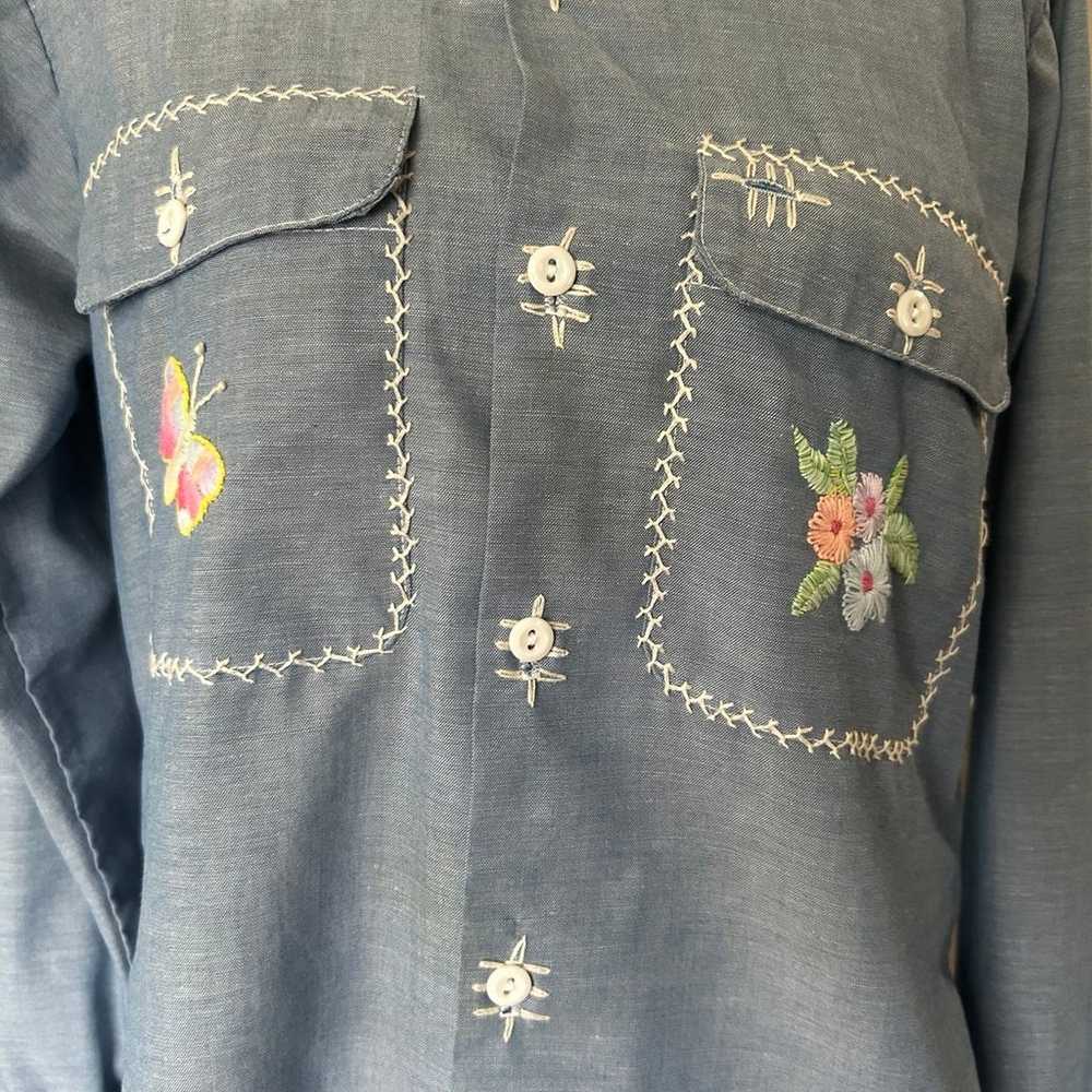 Vintage women’s embroidered JCPenney Big Mac top … - image 2