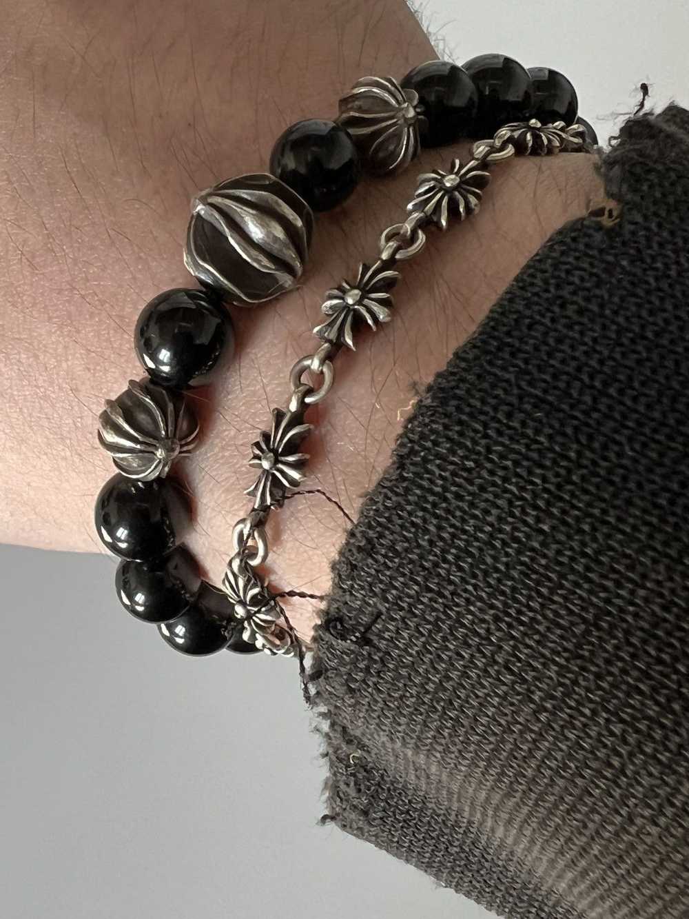 Chrome Hearts Chrome Hearts Obsidian Sterling Sil… - image 3