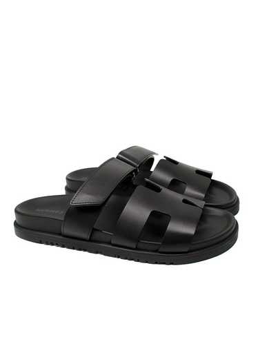 Product Details Hermes Black Chypre Sandals