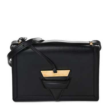 LOEWE Calfskin Medium Barcelona Shoulder Bag Black