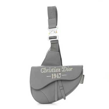 CHRISTIAN DIOR Grained Calfskin Mens Signature 19… - image 1