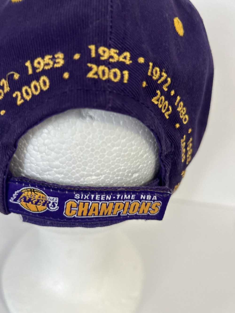 NBA Lakers Vintage Hat Sixteen-Time NBA Champions - image 5