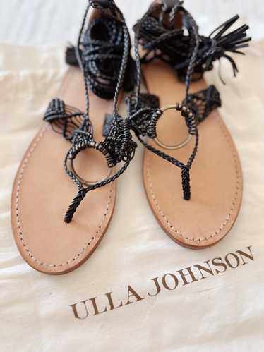 Ulla Johnson LEATHER WRAP SANDALS - brand new (38)