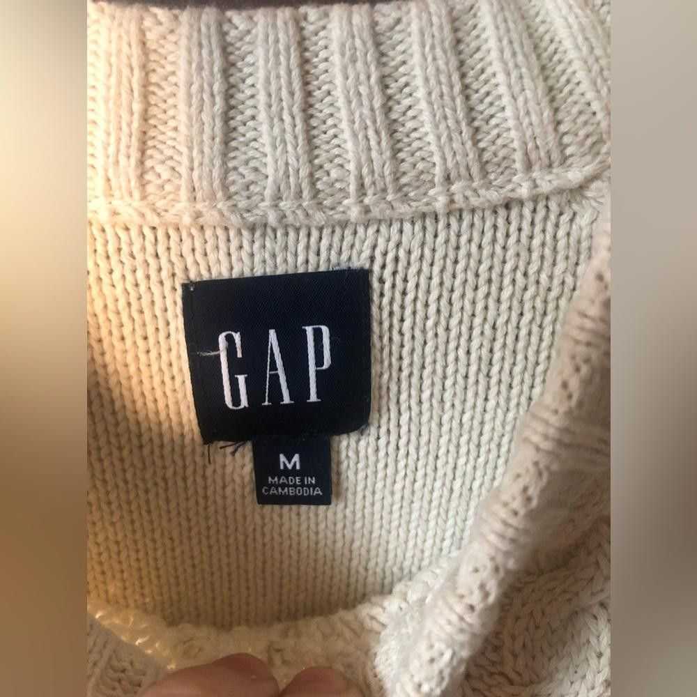 Gap Knitted crochet pullover sweater by gap - image 3