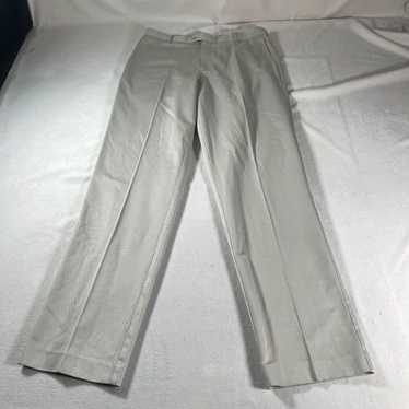 Izod Dockers Dress Pants Mens 36 White Stone D4 R… - image 1