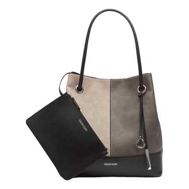 Calvin Klein Vegan leather tote