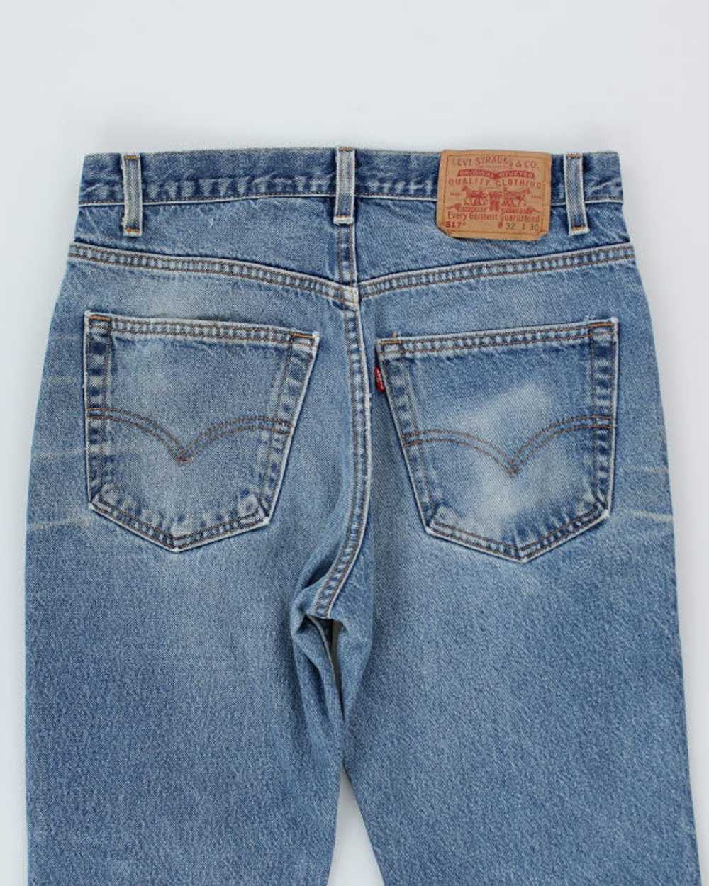 Vintage Levi's 517 Medium Wash Jeans - W32 L30 - image 4