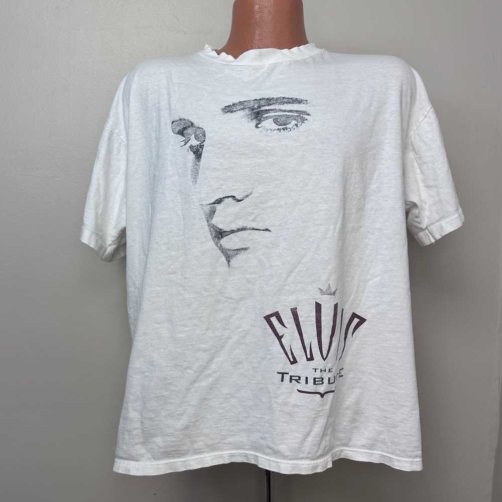 1990s Elvis The Tribute Concert T Shirt, GEM, 199… - image 1