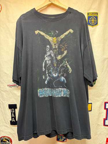 Vintage Mudvayne 2000 Concert Metal Grunge Band Bl