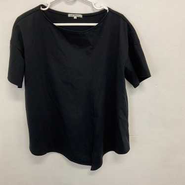 23 wards, short-sleeved shirt, blouse, black, siz… - image 1