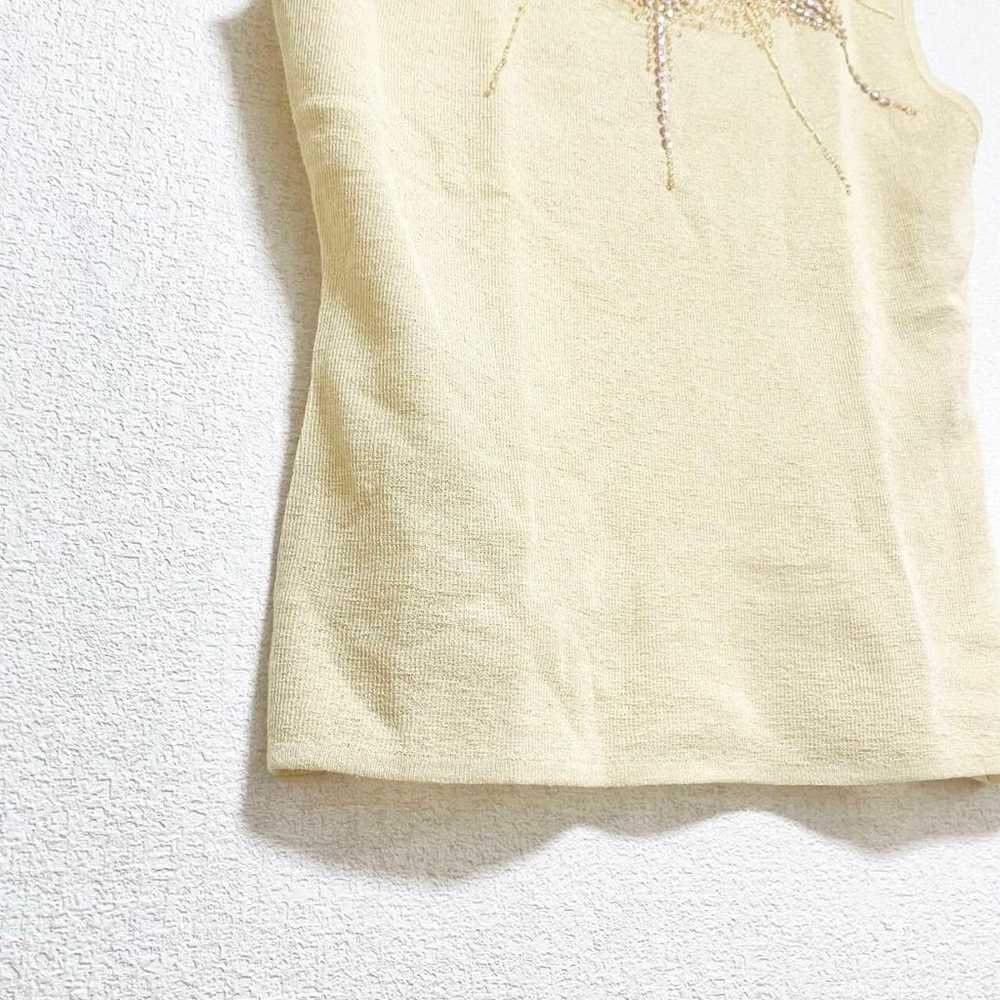 ATELIER SAB Tops Sleeveless Beads Accent Size 9M - image 8